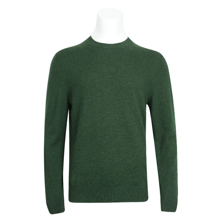 Special 850-AQ men's round collar sleeve head repairs pure kashmir wool long sleeve knitwear public price RMB3550