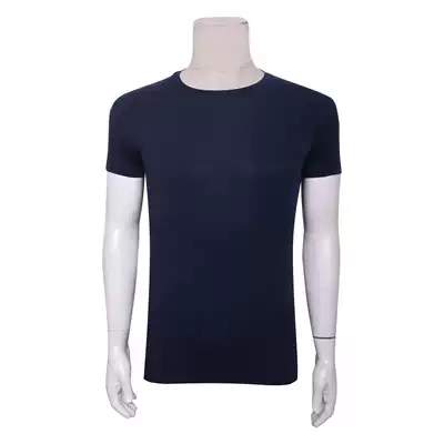 Special 150- E A summer men's casual short sleeve T-shirt dark blue chest brand printing Vietnam