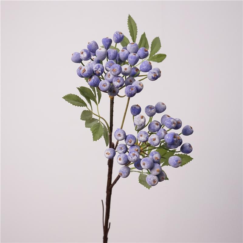 Simulated Fruit Wild Berries Table Decorations Simulated Flowers Living Room Decoration Home Bionic Blueberry Fruit Photo Props