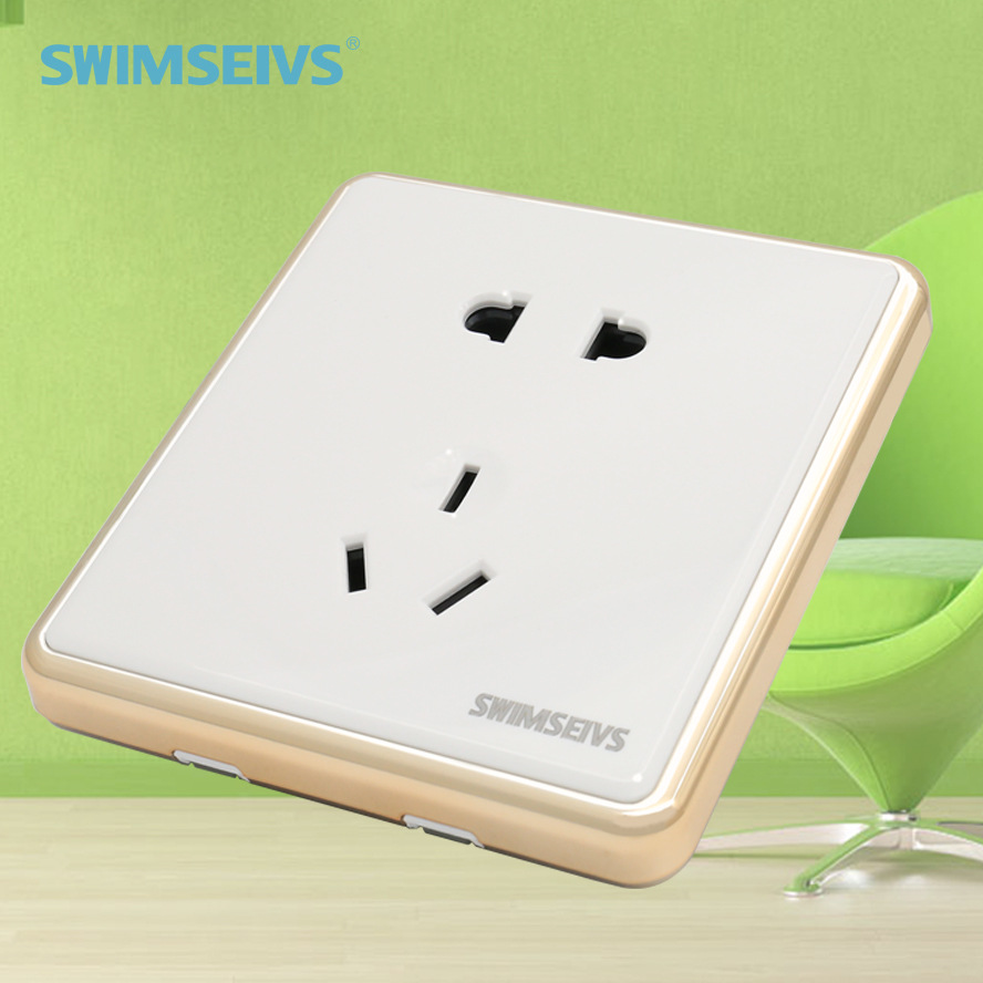 86 type 5 5 5 5 - hole socket two or three - plug USB paint process board 16A air conditioning switch panel package