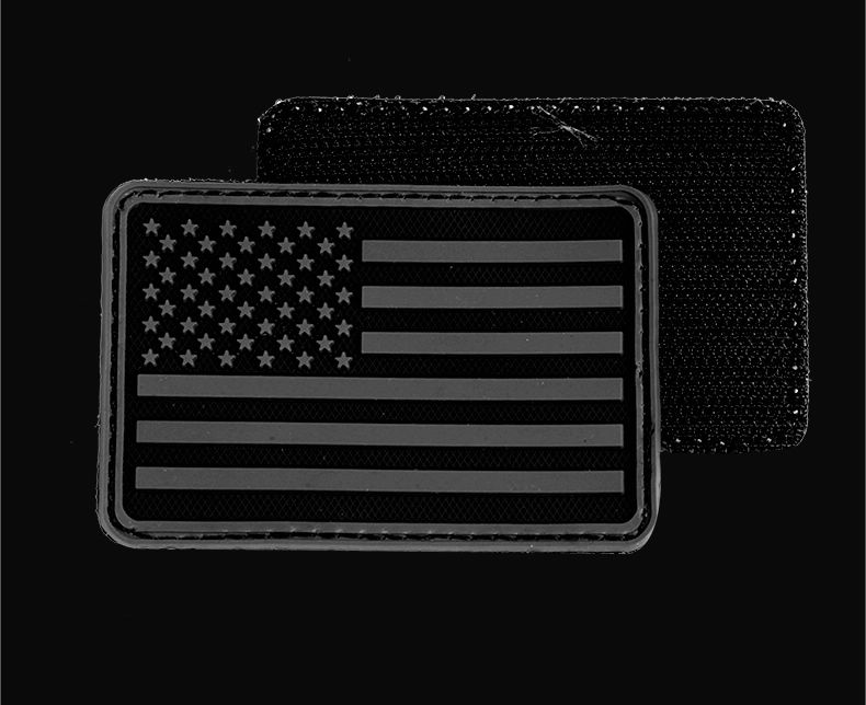 Mỹ cuộc khủng hoảng 4 Hazard 4 quân đội fan armband chiến thuật Velcro huy hiệu USA cờ dán ba lô kỷ niệm dán miếng dán ủi quần áo rách