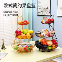Water Fruit Basket New Year Zero Swing Disc of New Year Spring Festival Living room Home Fruit Panchino Candy Box High-end Atmospheric Tea Table