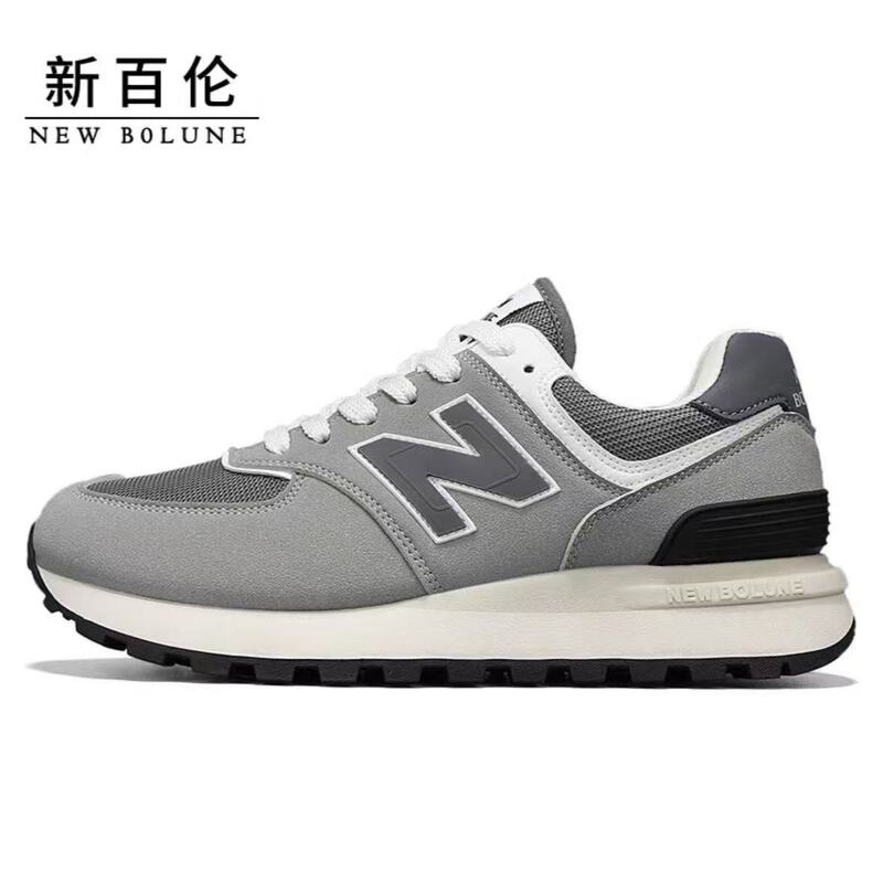 Xinbairen 2026 Retro Forrest Gump Shoes Women's Thick-Soled Height-Increasing Casual Shoes Men's Breathable Mesh Student Sports Dad Shoes