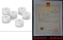 72 Tealight Candles with Clear Cup Burn 4 Hour Unscented