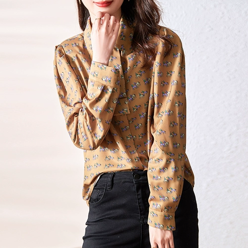 Весенняя ретро качественная элитная рубашка, 2021 года