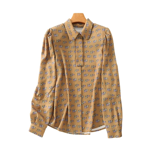 Весенняя ретро качественная элитная рубашка, 2021 года