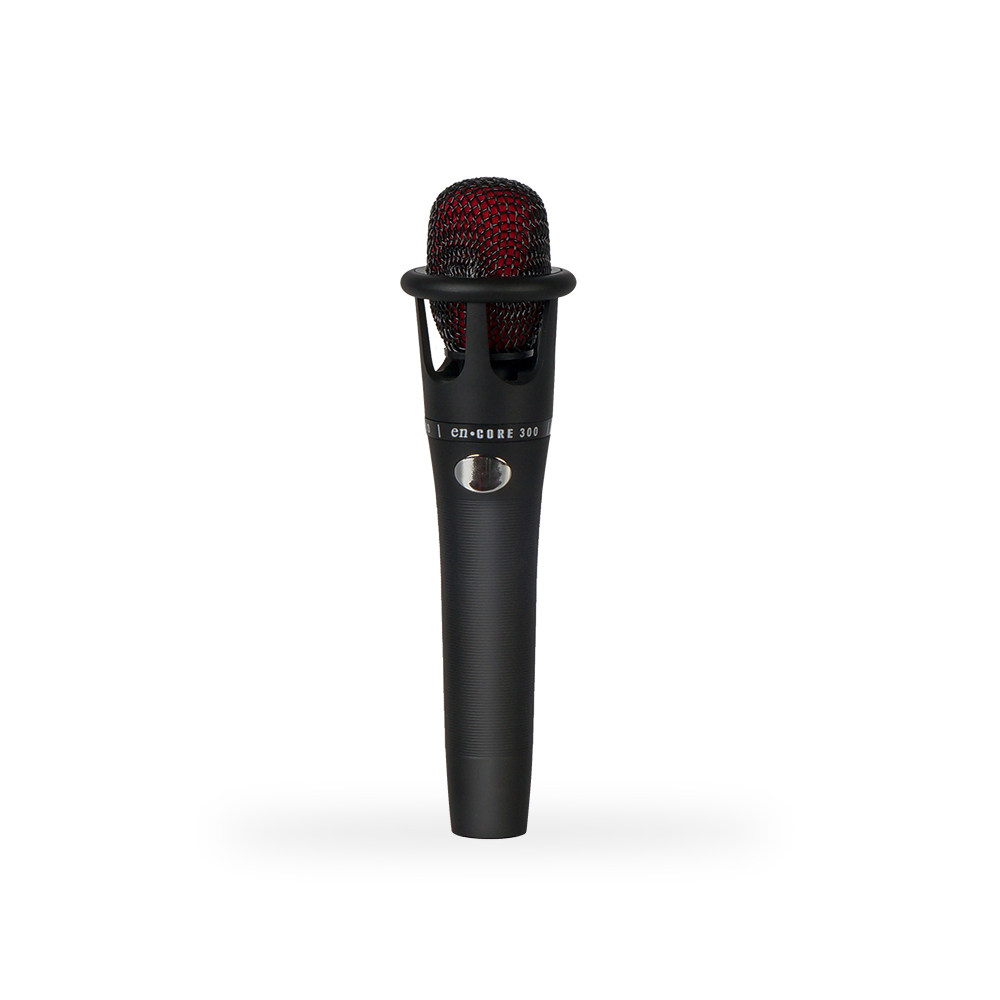 Condenser microphone professional live recording guitar playing singer
