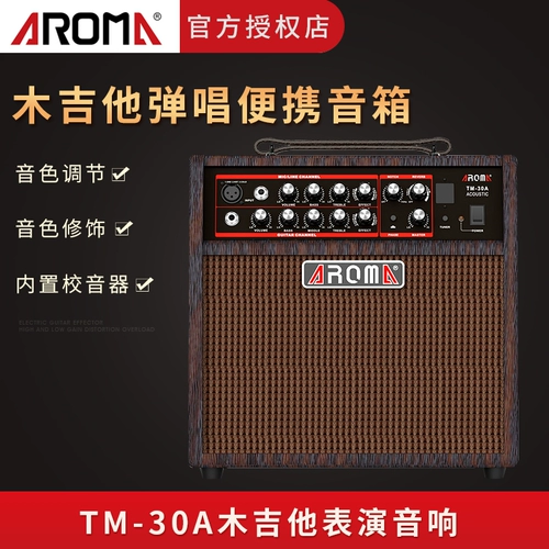 Цифровая гитара, колонки, коробка, 30A