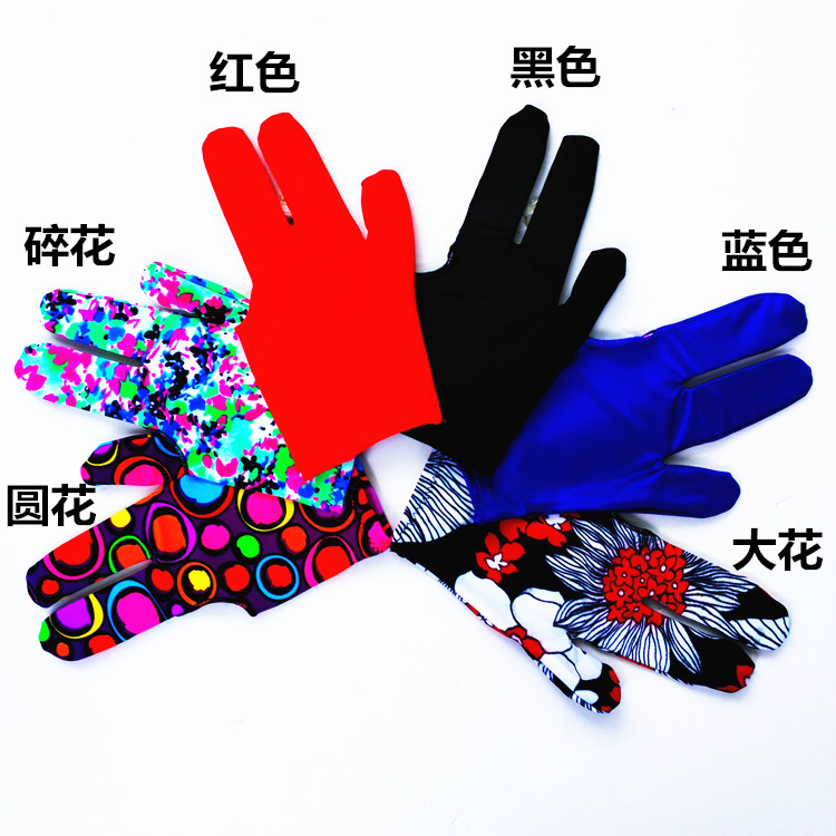 Găng tay bi-a Phòng bi-a chuyên nghiệp găng tay cao cấp găng tay ba ngón tay nam và nữ găng tay ngón tay cung cấp phụ kiện 2 gậy bi a tiêu chuẩn
