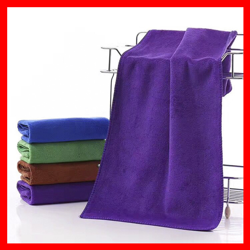 Khăn lau xe 35 * 75 khăn lau thấm nước dày không thấm vải lớn xe rách vải đặc biệt - Sản phẩm làm sạch xe chổi lau bụi xe ô to