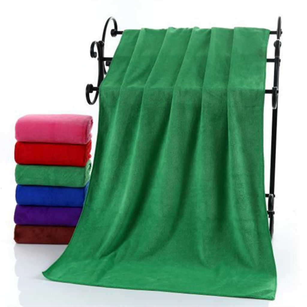 Khăn lau xe 35 * 75 khăn lau thấm nước dày không thấm vải lớn xe rách vải đặc biệt - Sản phẩm làm sạch xe chổi lau bụi xe ô to