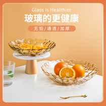 Net Red Fruit Pan Home Living Room Tea Table Fruit Fruit Pan Snack Pan Candy Dried Fruits Light Lavish Simplicity Joins Wind