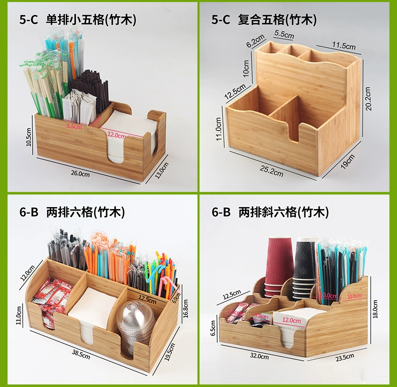 Paper Butler Coffee Cup Chủ Sữa Tea Cup Cover Storage Rack Takeaway Storage Rack Coffee Shop Bar Dùng một lần Paper Cup Chủ - Cà phê