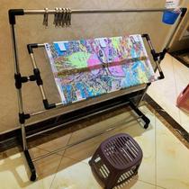 Cross-stitch rack large household floor-standing adjustable embroidery rack embroidery frame clip holder embroidery stretcher bracket