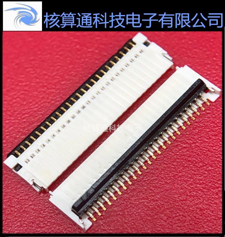 5034802400 503480-2400 MOLEX原装 24P 0.5mm间距 翻盖上下接触