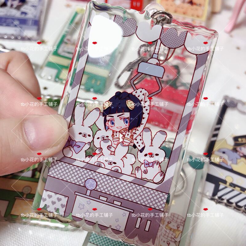 Little Flower's Handicraft Shop Jojo's Bizarre Adventure Pendant Badge Transparent Card Edge Bocchiarati Jotaro Xisara Little Flower's Handicraft Shop Jojo's Bizarre Adventure Pendant Badge Transparent Card Edge Bocchiarati Jotaro Xisara