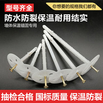 Special nail fixed nail expansion reinforcement indoor plastic extruded board exterior wall insulation board hot nail insulation foam board