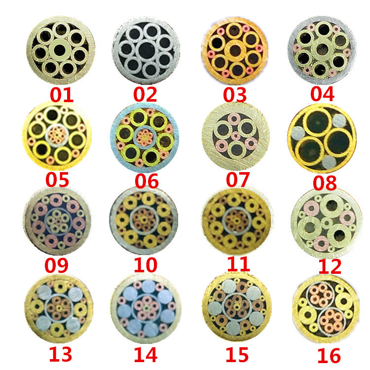 6mm Mosaic Rivets, Knife Handle Rivets, Flower Nails, Plum Blossom Nails, Knife Handle Material, DIY Rivets, Pure Copper Slingshot Rivets