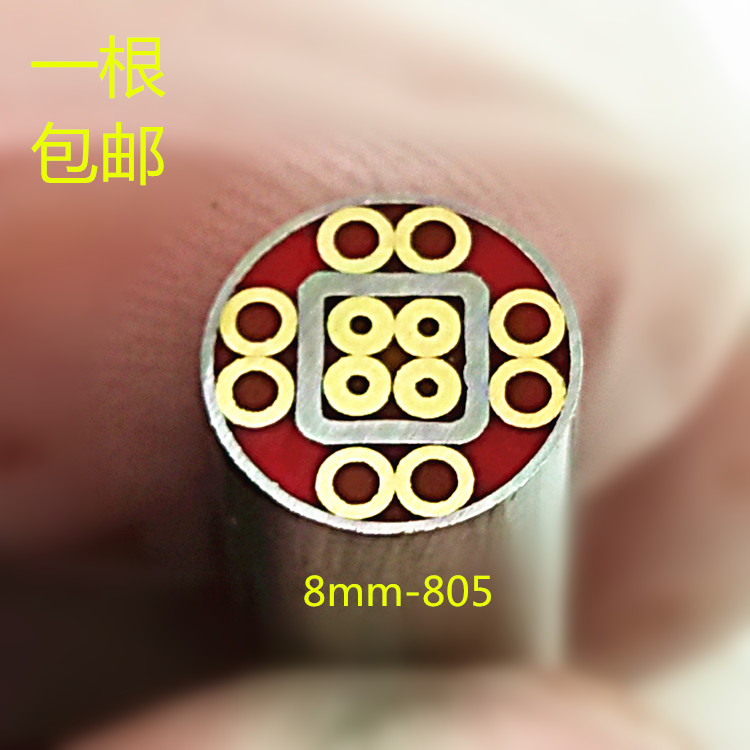 8mm mosaic rivets tool nails flower nails pure copper copper stainless steel flower nails knife handle flower nails 805