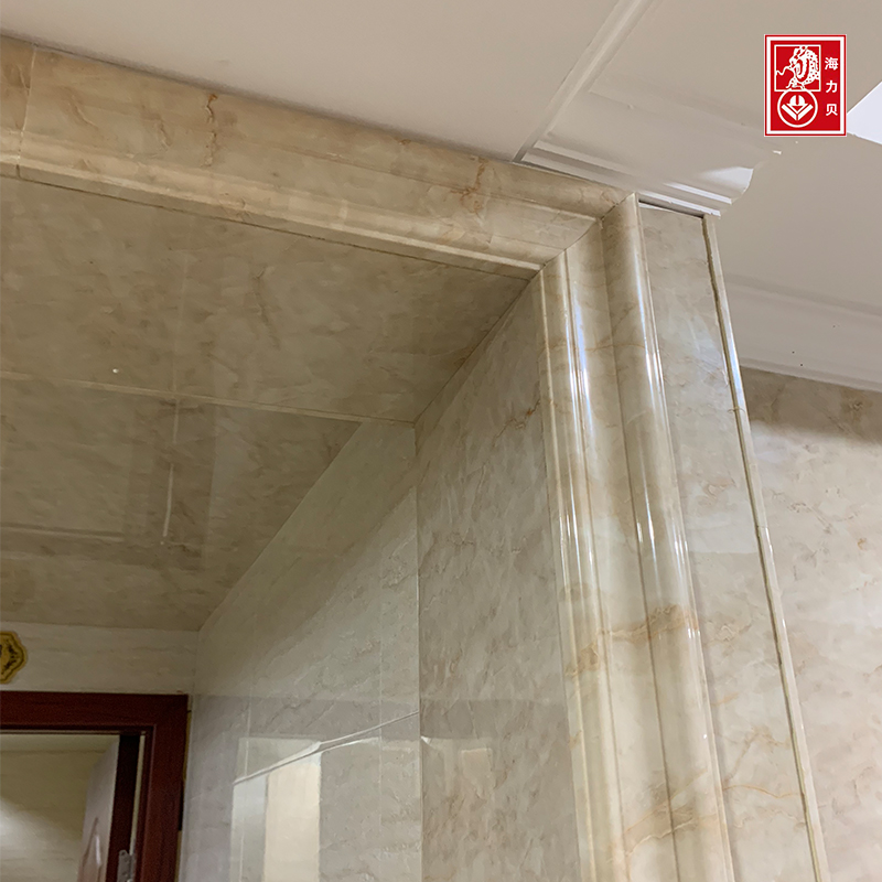 Stone plastic imitation marble door sleeve window sleeve 30 cm flat fit 8 cm line combination single shoulder bag window cover door sleeve