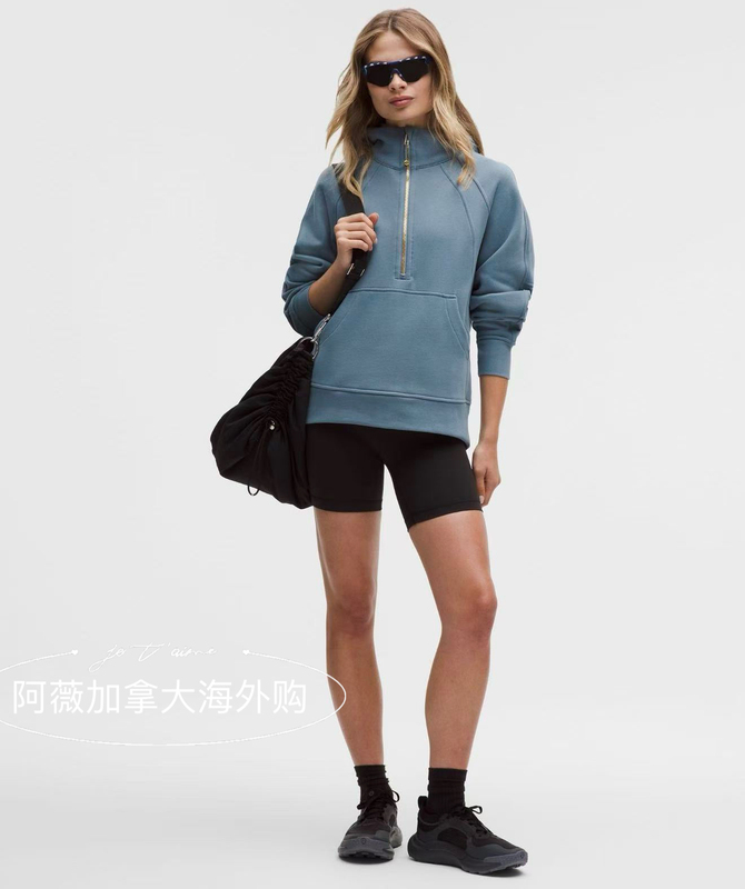 Lululemon Scuba Oversized Half-Zip Hoodie Women's Sweatshirt