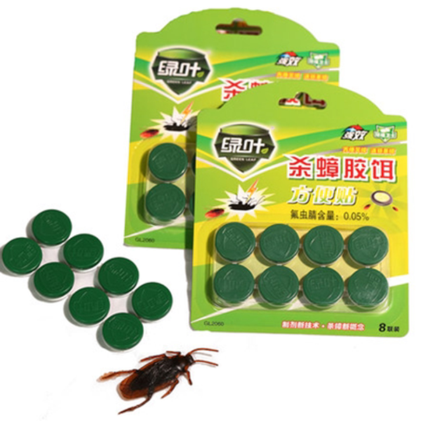 Green leaves kill cockroaches convenient paste to kill cockroaches to kill cockroaches to remove cockroaches cockroach medicine environmental protection bait two boxes