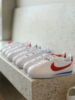 Nike Cortez Nike A-Gan nữ cherry Powder trắng đỏ xanh đen và giày trắng Giày chạy bộ 807471 - Dép / giày thường giày nữ thể thao