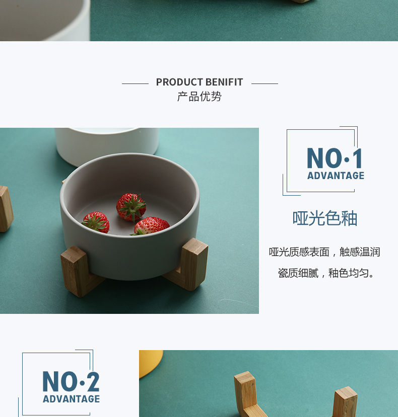 Mystery Nordic household ceramic bowl bowl of salad bowl for rainbow such as bowl bowl mercifully soup bowl bowl of Japanese wooden salad bowl