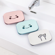 Soap box drain toilet Nordic ins creative style personality can love baby childrens fragrance soap box home