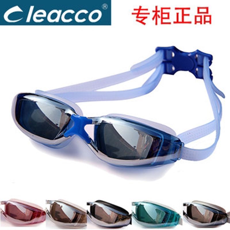 Swimming goggles men and women waterproof and anti-fog plating swimming glasses 200-800 degrees Myopia Degree Swimming Glasses Swimming Gear