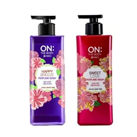 Сиреневый красный гель для душа