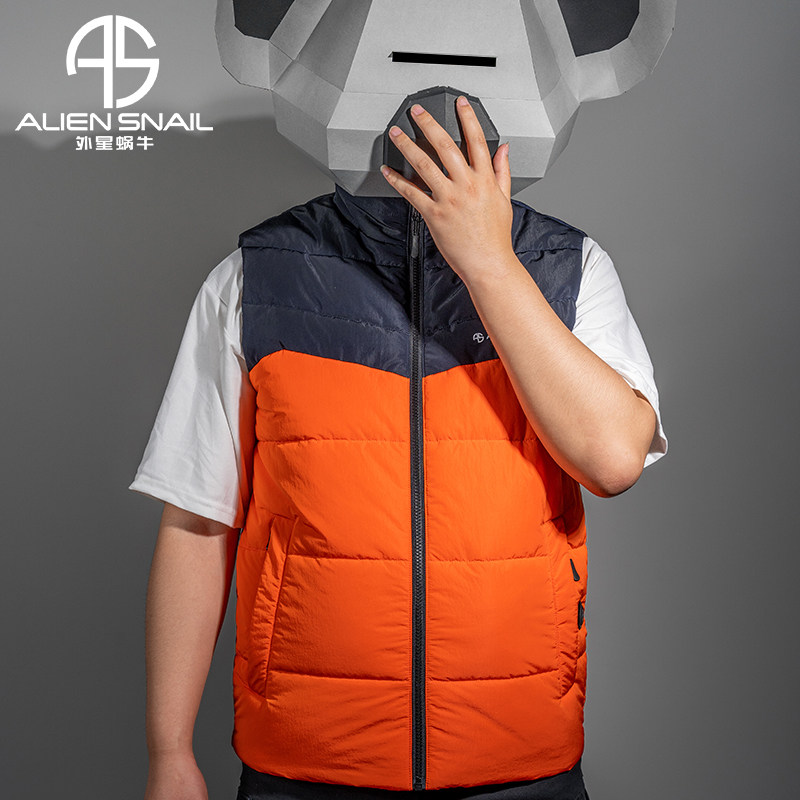 Alien snail 2021 new locomotive riding electric vest intelligent heating winter cold warm warm riding suit men