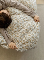 ins hipster Tianzhu cotton cotton knitted cotton literary flower bed four-piece set of supplies