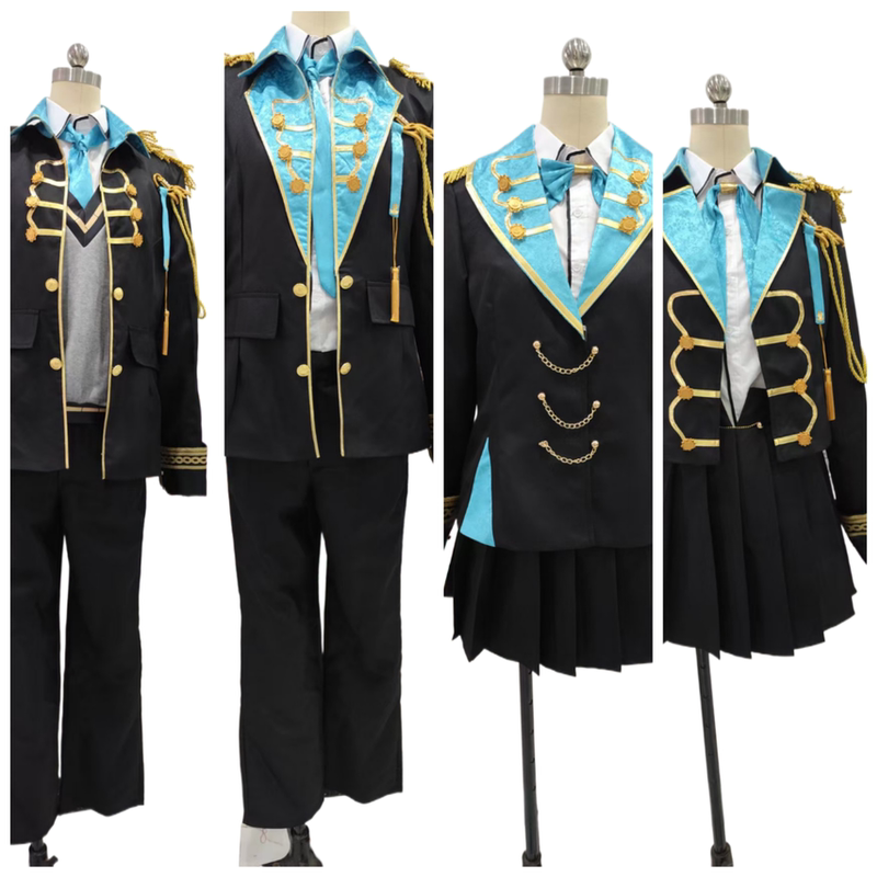 World Project Pjsk Aoyagi Tominori, Higurashi Shougo, Shirakami Aki, Kudou Shizuku, Koyama Shizuku Cosplay Costumes in Stock