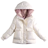 Пуховик, короткая куртка для отдыха, подходит для подростков, в корейском стиле, коллекция 2022