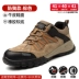 Men's labor protection shoes, anti-smash and anti-puncture, winter insulated, lightweight steel toe, old protection belt, steel plate, construction site work safety 