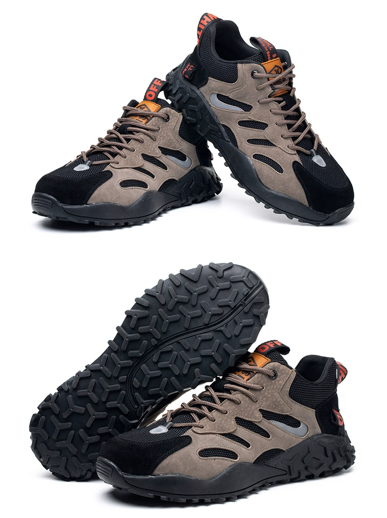 Men's labor protection shoes, anti-smash and puncture-resistant steel toe caps, lightweight winter style, Laobao steel plate construction site work shoes