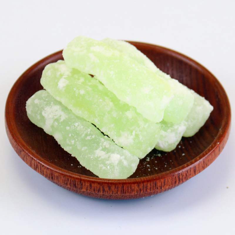 Rock sugar winter melon sugar grams of bulk old-fashioned winter melon strips Specialty handmade Donggua sugar brick diced candied dried fruit preserved