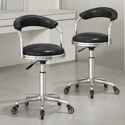 Bar Chair Modern Simple High Stool Bar Stool Adjustable Home Swivel Chair Beauty Salon Hair Salon Round Stool