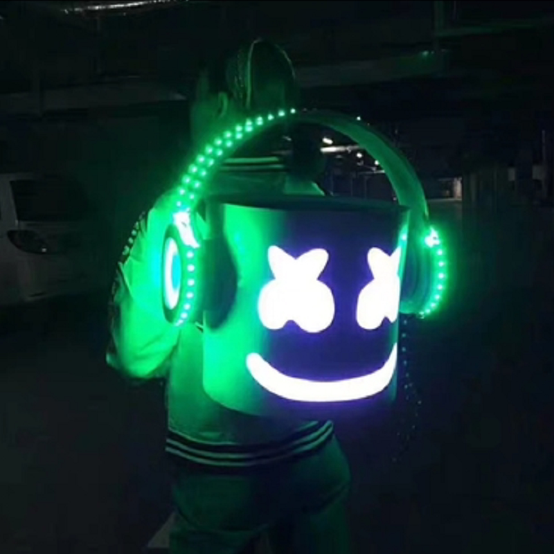 Bar new Broadly DJ luminous nightclub atmosphere props dj trampoline cotton candy bag bungee atmosphere scapegoat