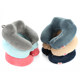 Double hump U-shaped pillow neck cervical spine pillow cartoon nap pillow adult cute u-shaped pillow travel single nap pillow