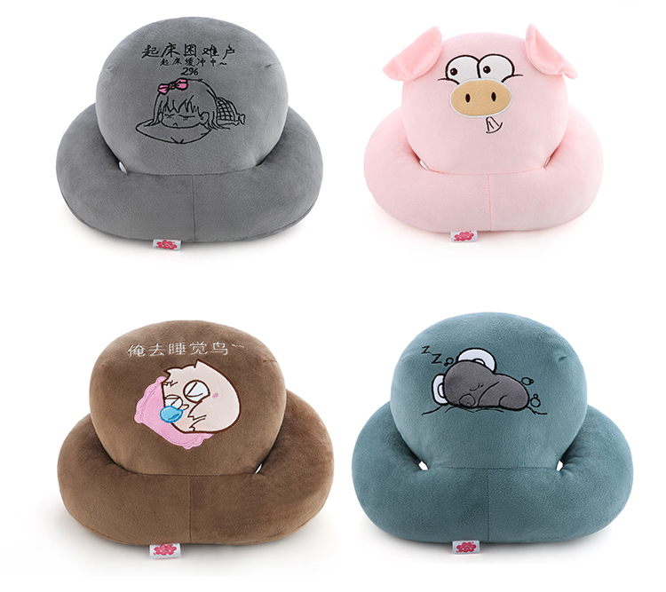 gối thắt lưng đệm gối Nap Pashui sinh viên ngủ trưa gối trưa nghỉ gối văn phòng nap vật mùa hè - Trở lại đệm / Bolsters gối và mền 2 trong 1