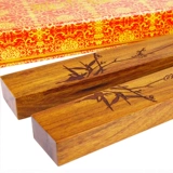 墨亨春 Большой красное дерево из розового дерева Бумага Красная Сандало -Таун Блэкзи Деревянный Прессы фиолетовой световой грушевой сандаловой дерево каллиграфия газета 30 см.