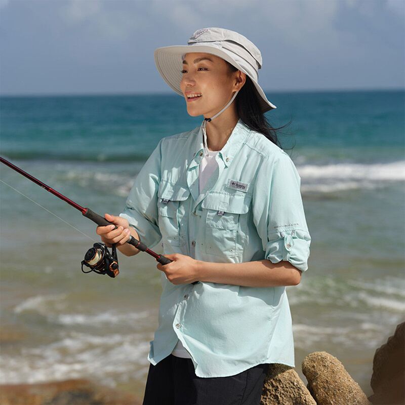 Columbia/Columbia Men's and Women's Fishing Series Uv Protection Shirt Fj7048-331 Columbia/Columbia Men's and Women's Fishing Series Uv Protection Shirt Fj7048-331