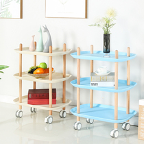 European beauty instrument cart shelf Nail tool cart Multi-function small bubble cart Beauty salon cart