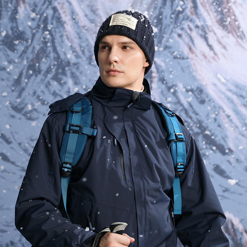 Jacket sweater custom printing logo tooling windproof thickened coat express work clothing waterproof three-in-one