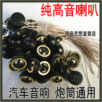 Car audio modified small tweeter audiophile tweeter head boy capacitor Family car with subwoofer plug