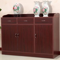  Mahogany dining cabinet Restaurant Dining table Tea cabinet Dining side cabinet Living room wine cabinet sideboard cupboard Cupboard