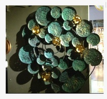 Iron Art Wall-mounted Art Decoration Living Room Wall-mounted Decoration Beauty Salon Decoration Hotel Decoration Wall Decoration