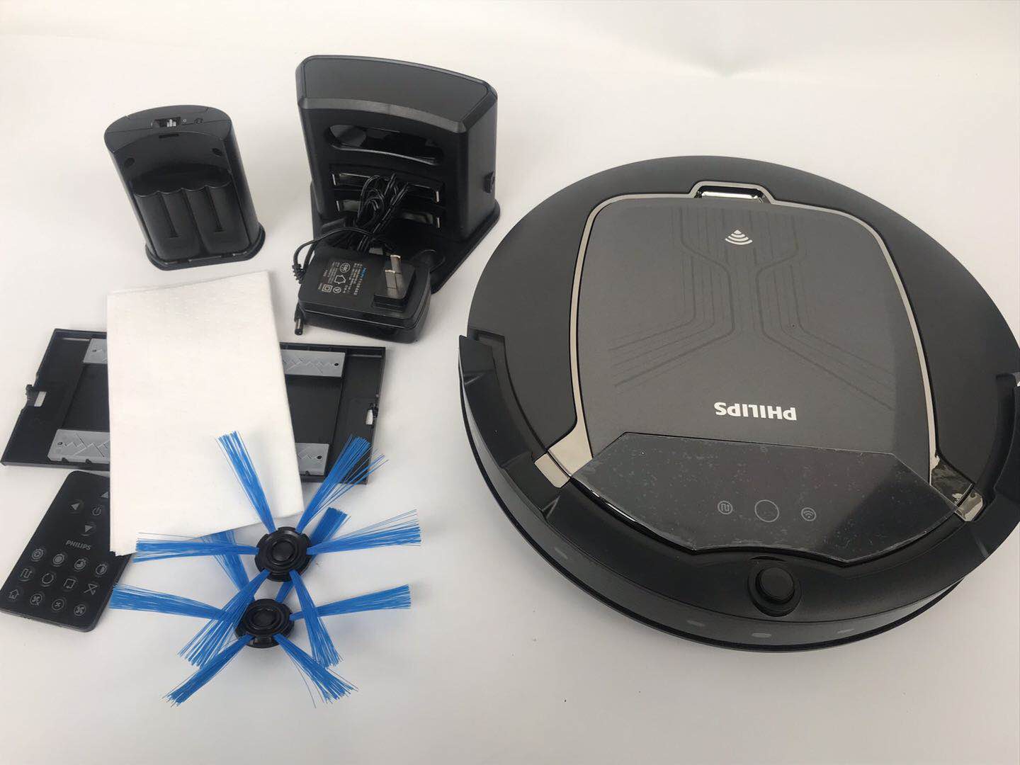 Philips FC8932FC8830 nhà thông minh tự động quét robot hút bụi 3 làm sạch nặng - Robot hút bụi robot hút bụi lau nhà nguyễn kim